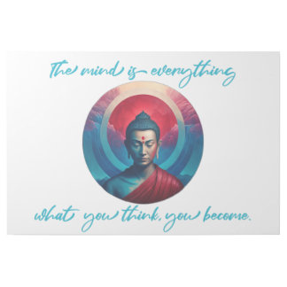 Mind is everything, what you think you become  gallery wrap