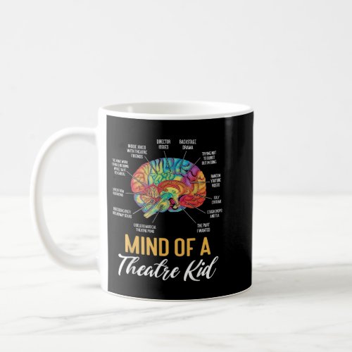Mind of an Theater Kid Actress Broadway Musical Th Coffee Mug