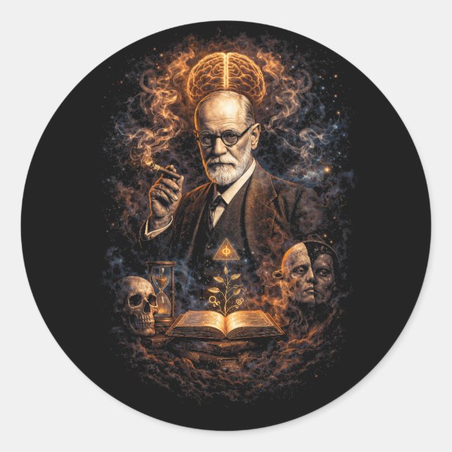 Mind of Fire Classic Round Sticker (Front)