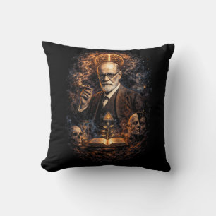 Mind of Fire Throw Pillow