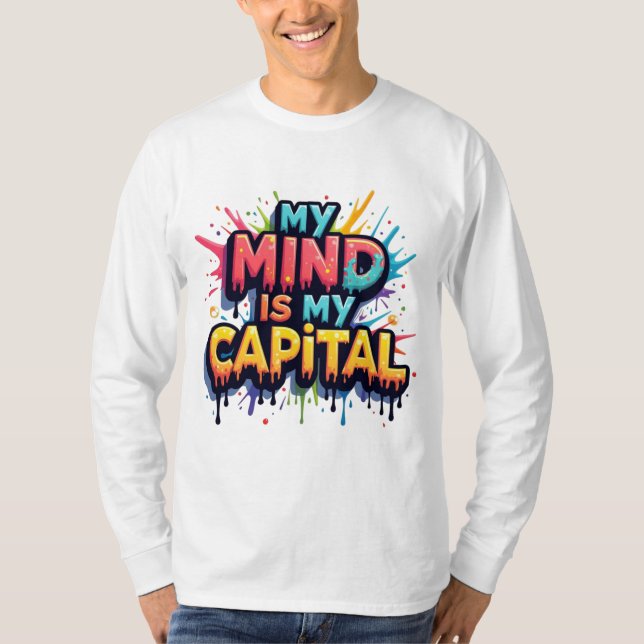 "Mind Over Money: The Power of Thought" T-Shirt (Front)