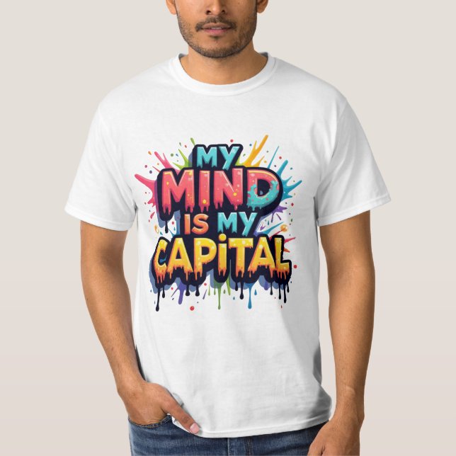 "Mind Over Money: The Power of Thought" T-Shirt (Front)