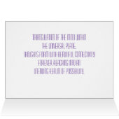 Mind Triangulation (Inside Horizontal (Top))