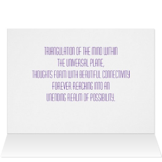 Mind Triangulation (Inside Horizontal (Top))