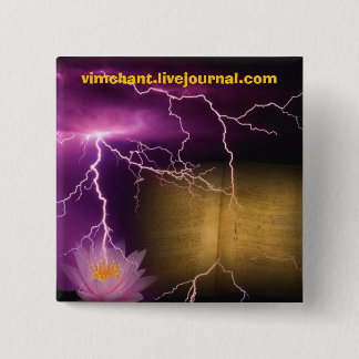 MIND VIRUS JOURNAL, vimchant.livejournal.com Pinback Button