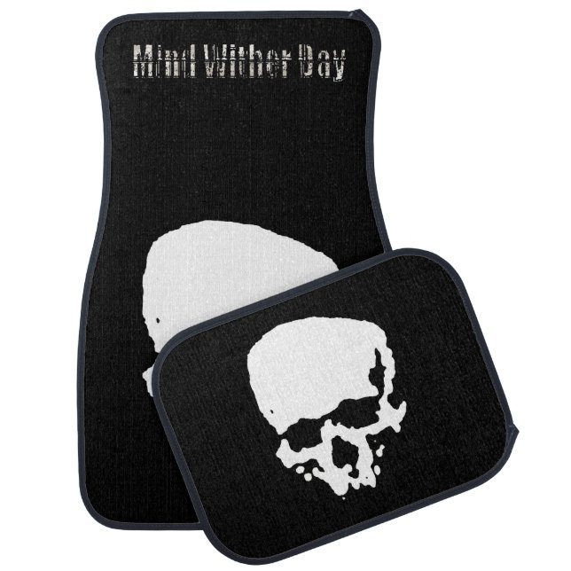 Mind Wither Day logo w/skull Car Floor Mat (Set)