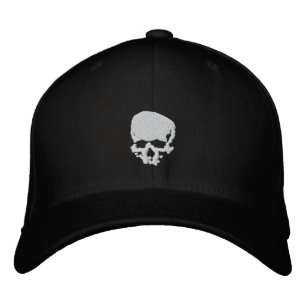 Mind Wither Day signature skull Embroidered Baseball Cap