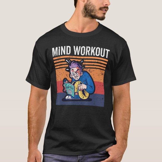 Mind Workout Sudoku T-Shirt (Front)