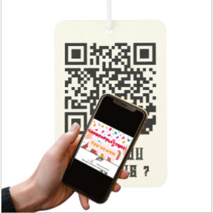 Mind Your Own Business Car Air Freshener   Funny