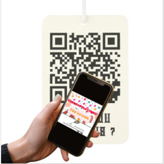 Mind Your Own Business Car Air Freshener | Funny