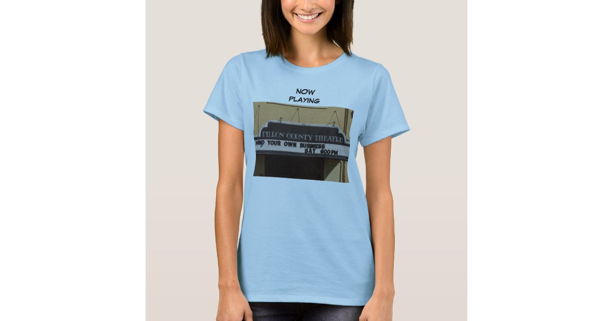 Mind Your Own Business t-shirt | Zazzle.com