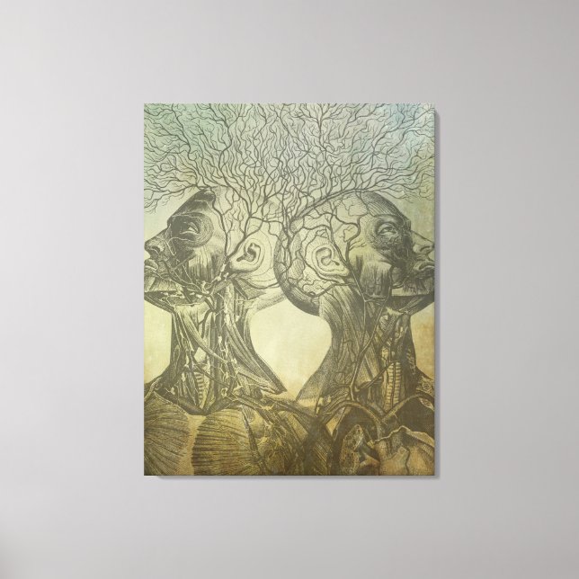 Mindblower Wrapped Canvas Print (Front)