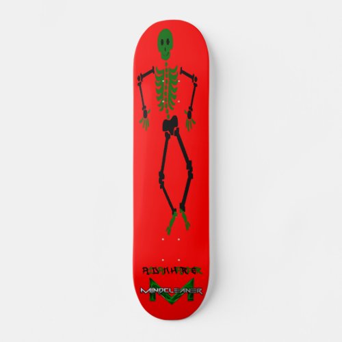 Mindcleaner Skelleton Skateboard