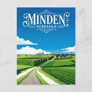 Minden USA Postcard