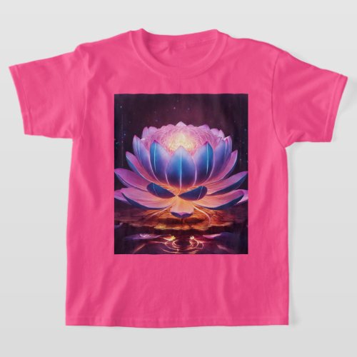 Mindful Bloom Mystic Lotus Brain T_Shirt