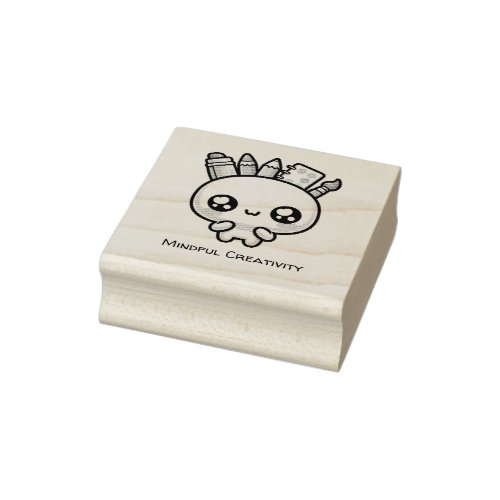 Mindful Creativity Rubber Stamp