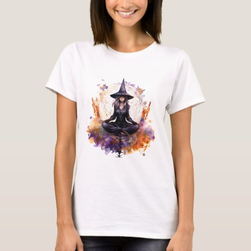 Mindful Mandala Bestiary _ Colorful Yoga Animal Ar T_Shirt