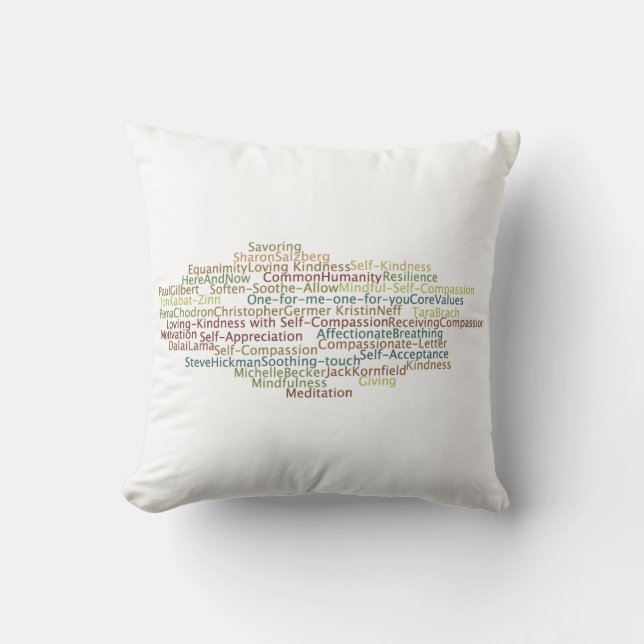 Mindful Pillow from MindfulMethods4Life (Front)