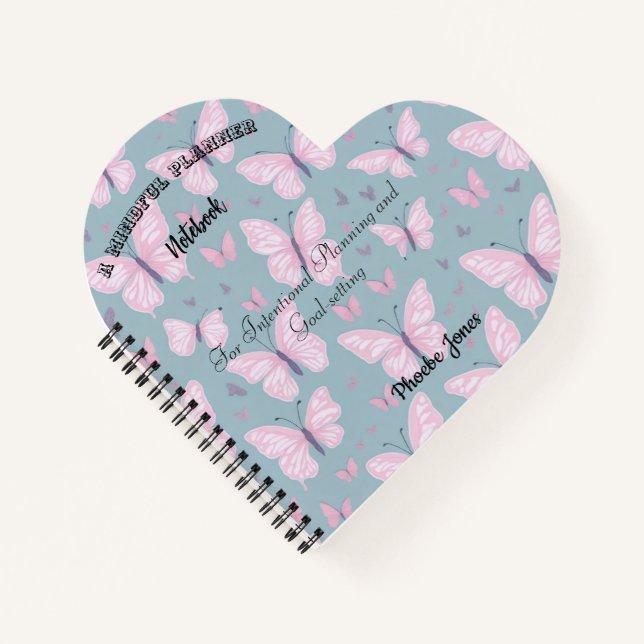 Mindful Planner for Intentional Planning and Goal- Notebook (Front)