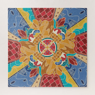 Mindful Summer: Colorful and Funny Jigsaw Puzzle