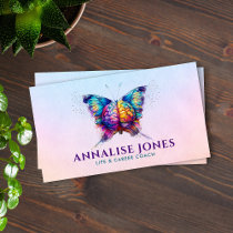 Mindful Wings - Butterfly Brain Business Card