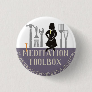 MindfulBoston's Meditation Toolbox Badge Button