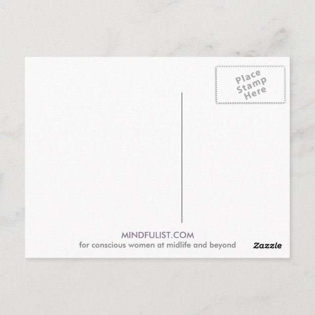 Mindfulist Postcards (Back)