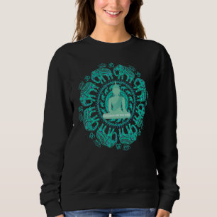 Mindfulness Buddha Buddhism Spiritual Yoga Meditat Sweatshirt