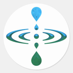 Mindfulness Classic Round Sticker