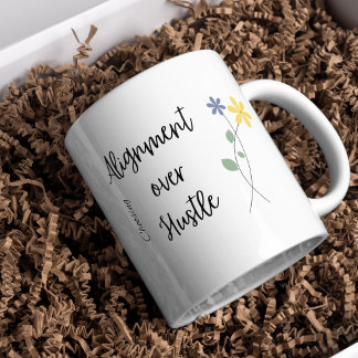 Mindfulness Coffee Mug Positive Motivational Quote