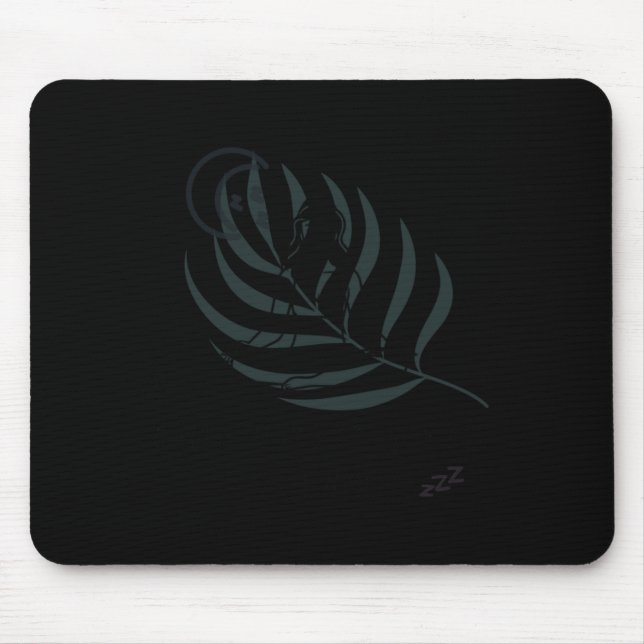 Mindfulness Level Expert Napper Sticker  Mouse Pad (Front)