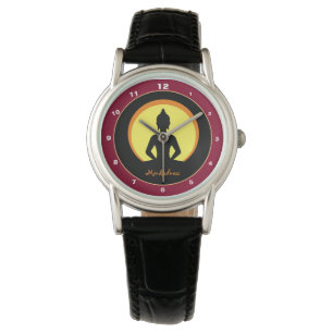 Mindfulness & Meditation Design Watch Buddha /monk