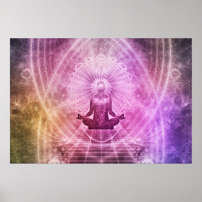 mindfulness meditation poster (Front)