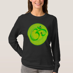 Mindfulness Om Ohm Mandala Buddhism Yoga Meditatio T-Shirt
