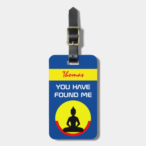 Mindfulness  Personalized Bag Attention Tag