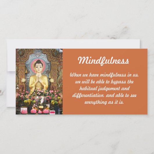 Mindfulness Photo Card (Front)