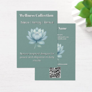Mindfulness Wellness Consultant Zen Lotus Flower