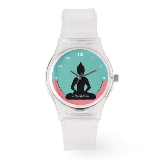 Mindfulness with Buddha Mind /PNK Meditation, Yoga Watch (Front)