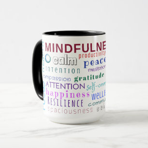 Mindfulness Word Jumble Mug