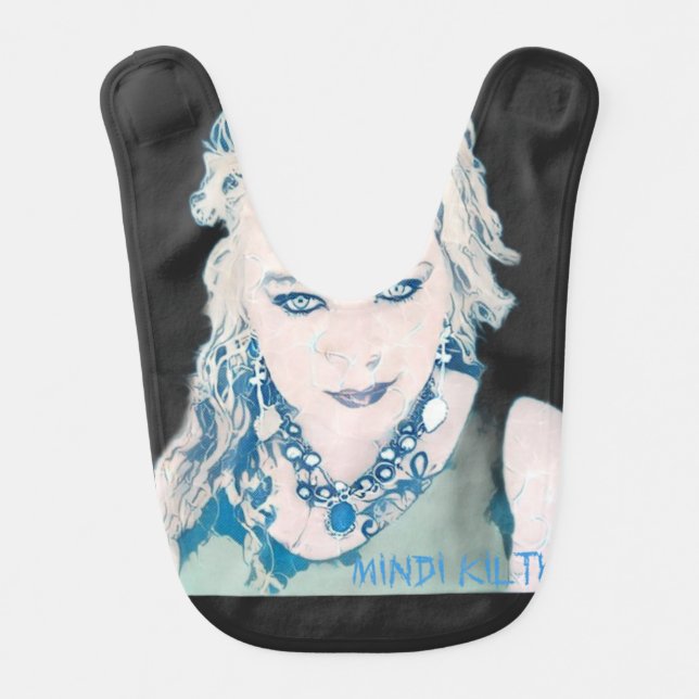 Mindi Kilty Baby Bib (Front)