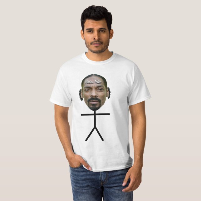 Mindless Stickman off Snoop Dogg T-Shirt (Front Full)