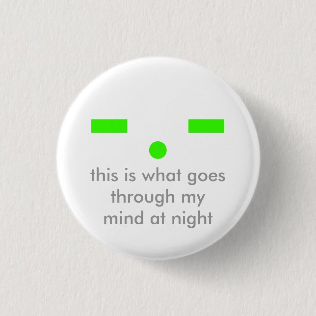 Minds at Night Button (Front)
