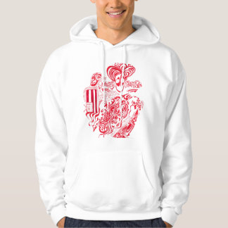 Minds Roman Hoodie (Ruckus Red)