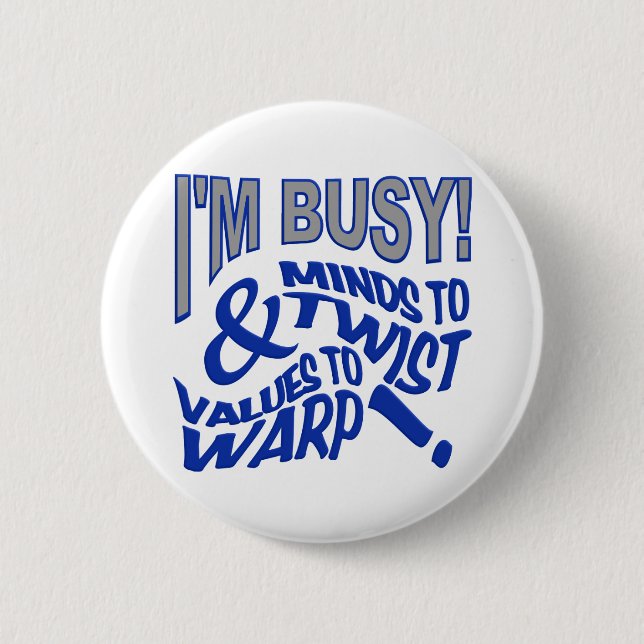 Minds to Twist button (Front)