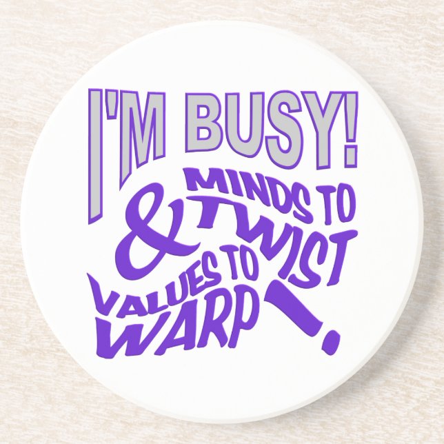 Minds to Twist coaster (Front)