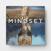 Mindset Is Everything - Lion Reflection