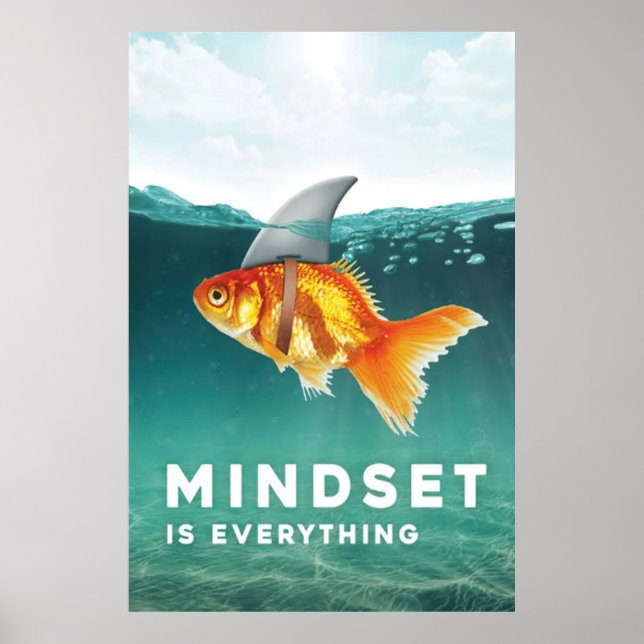 Mindset is everything poster (Front)