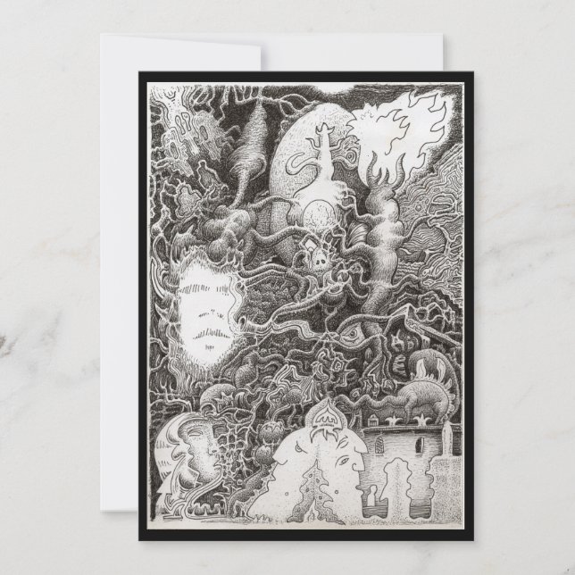 Mindsucker Syndrome flat Card (Front)