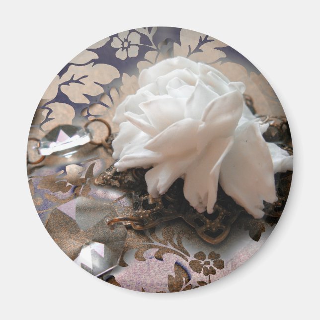 Mindy's Rose Magnet (Front)