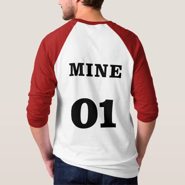 MINE 01. MINE 02. T-Shirt (Back)